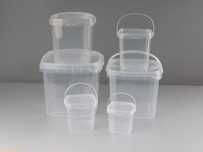 Plastic Square Buckets